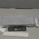 Alampan 12" Large Digital Wall Clock with Remote Control, USB Powered, Corded RGB LED Clock with Full Screen Display, Big Numbers, for Classroom, Living Room, Elderly, Wall Mounted, DST, KSJ-01, Black