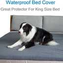 Peepeego Non-Slip Dog Pads Extra Large 72" x 72", Washable Pee Pads with Fast Absorbent, Reusable, Waterproof for Training, Whelping, Housebreaking, Incontinence, for Playpen