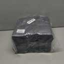 SINJEUN 6 Pack 1000ml Square Squeeze Bottles, Wide Mouth Condiment Containers with Caps, White