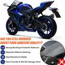 Fuel Tank Pads for YZF R7 with Strong Adhesive - Motorcycle Anti-Slip Fuel Tank Pad Tank Protectors Accessories for YZF R7 2021 2022 2023 2024 2025