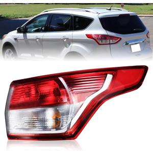 Boine Right Passenger Side Tail Light Compatible With 2013 2014 2015 2016 Ford Escape Rear Light Brake Lamps CJ5Z13404B FO2801229 (Right Passenger Side)