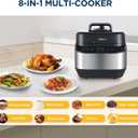 Midea Electric Pressure Cooker, 14° Inclined Panel, 8-in-1 Olla de Presion, Multi-Functional Programmable Slow Cooker, Rice Cooker, Steamer, Sauté Pan, Yogurt Maker and More, 5 Quart