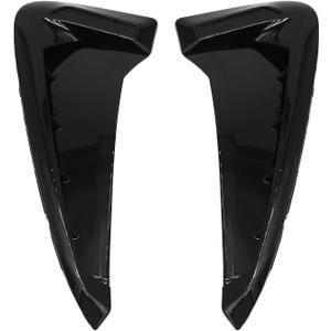 2 PCS Shark Gills Side Decoration Fender Vent Trim Replacement for BMW X5 F15 X5M F85 2014 2015 2016 2017 2018
