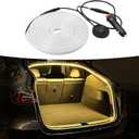 Trunk LED Light Strip for 2022-2026 Tesla Model Y Trunk Cargo Ambient Lighting for New Tesla Model Y 2025 Refresh (Juniper) Trunk Accessories Ambient Lights Sensor Auto ON/Off Waterproof (Warm White)