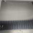 Stainless Steel Cutting Board with Double Lip,Large Metal Chopping Board, 20"L x 15"W