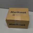 Kwikset Halifax Interior Passage Door Handle, Lever For Closet and Hallway Doors, Reversible Non-Locking Handle Lever, Matte Black, with Microban Protection (1 Pack)