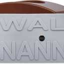 Wall Nanny - Baby Gate Wall Protector (Made in USA) Protects Walls and Doorways from Pet Gates - for Pressure Mounted Indoor Safety Baby Gates - Brown (1-Pack)
