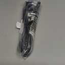 FIRMERST 6 FT Flat Plug Extension Cord, 14 AWG 1875W, UL Listed, Black