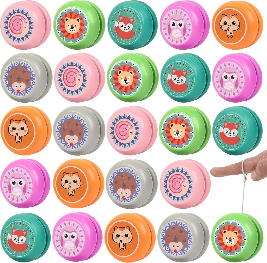 24 Pcs Yoyo Party Favors Classroom Must Haves Birthday Goodie Bag Stuffers Pinata 