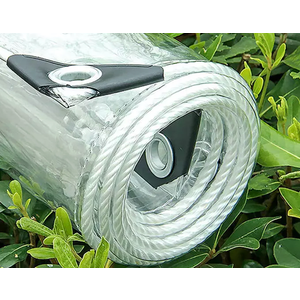Clear Tarp Size: 20' x 20'