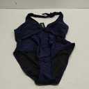 AI'MAGE Women's One Piece Swimsuits V Neck Tummy Control High Waisted Bathing Suit Halter Top Swimwear XL