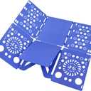 BoxLegend V3 Shirt Folding Board T Shirts Clothes Folder Durable Plastic Laundry Folders Folding Boards, Blue