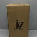 JYZ Vintage Dusk to Dawn Outdoor Hanging Lantern, 15 Inch Rustic Exterior Pendant Light Fixture with Seeded Glass, Antique Black Ceiling Mount Chandelier for Porch, Patio, Gazebo, Entryway JYOPL04