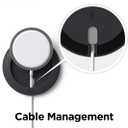 elago Charging Pad, Wireless, Magnetic, Black - Compatible with MagSafe Charger, iPhone 12, 13, 14, 15 Models, AirPods Pro [0.09 lbs]