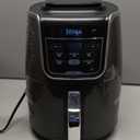 Ninja | XL Single Basket Air Fryer | 5.5 QT Capacity fits 3lbs of Wings | 5-in-1Air Fry, Roast, Bake, Reheat & Dehydrate |Dishwasher Safe Parts & Recipe Guide | Grey |AF150AMZ
