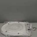 1M Family Toilet Seat, Patented Slow Close & Quick Releasing Technology, Anti-Wiggling, Easy to Install and Clean, Standard Elongated with Toddler Seat Built In (1 Piece)