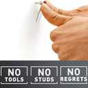 3M CLAW(TM) 45 lb. Drywall Picture Hanger With Spot Markers, Heavyweight Hanging Solution for Room Decor and Office Decor, Including Mirrors or Large Art  4 Count (Pack of 1)