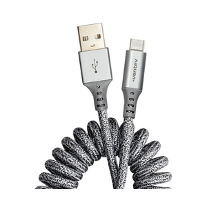 Ventev Helix USB A to USB C High Speed Travel 3 Foot Cable