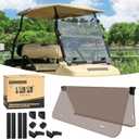 10L0L Golf Cart Windshield for 1982-2000.5 Club Car DS Models (Tinted)