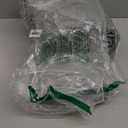 Linen Pinch Pleated Curtains Blackout 100% Black Out Curtains 102 Inches Long 2 Panels with Hooks, Thermal Insulated Pinch Pleat Drapes for Bedroom, 40Wx102L, Sage Green