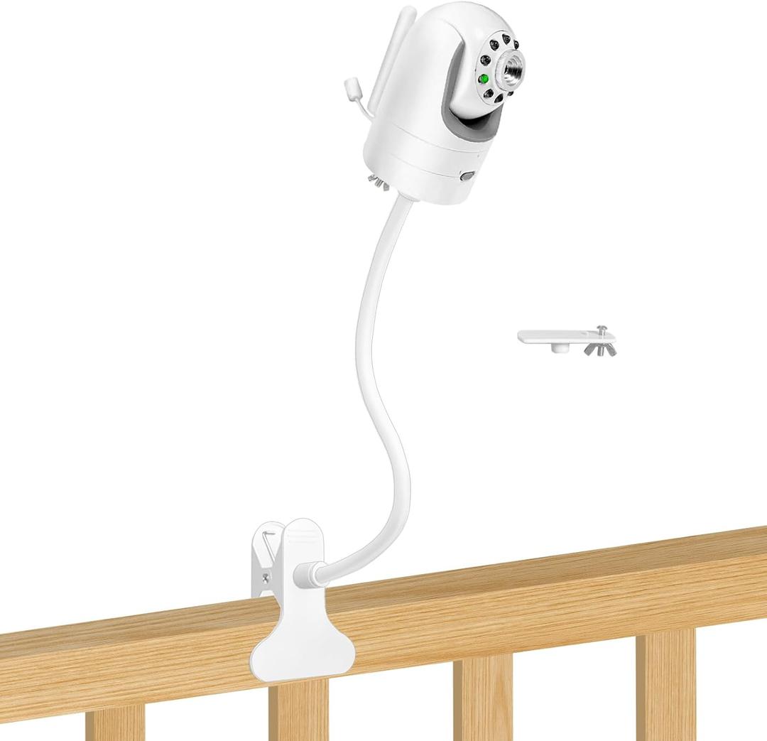 Flexible Baby Monitor Mount for Infant Optics DXR-8 and DXR-8 PRO, Also Compatible with The Nanit Pro Smart Baby Monitor & Flex Stand