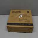 SUNZOS 2 Tier Corner Bathroom Counter Organizer, Bathroom Countertop Shelf with Makeup Brush Holder, Makeup Organizer for Vanity Perfume Tray for Corner Storage