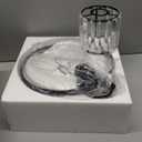 FRIXCHUR Farmhouse Chandelier Crystal Pendant Light Adjustable Hanging Light Fixtures Orb Globe Chandeliers for Kitchen Island Dining Room Foyer Bedroom (Black)