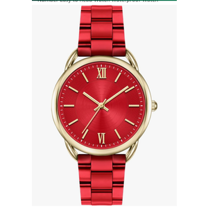 Women Watch Metal Bracelet Watch Roman Number Easy to Read Watch Waterproof Watch