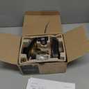 Schlage Camelot Electronic Keypad Deadbolt Lock, Keyless Front Door Entry, Mechanical Key Backup Included, Aged Bronze, BE365 V CAM 716