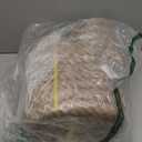 Natural Jute Rope 11/2 in x 50 Ft  Heavy Duty Thick Hemp Rope, Twisted Hemp Ropes for Crafts, Porch Swings, Tug of War, Railings, Nautical Decor, Landscaping & Home DIY Projects