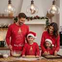 Radmire Matching Christmas Pajamas for Family Couples, XMAS Holiday PJs Sleepwear Set Long Sleeves and Pants