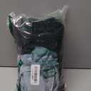 Tbahhir Women's Blazer Jacket Denim Patchwork Long Sleeve Lapel Button Down Casual Office Jean Trendy Coat (Black)