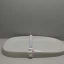 Papablic Wipeable Baby Changing Pad with Removable Safety Strap, Easy to Clean & Non-Slip Waterproof, Changing Pad for Dresser,Bed (Grey)