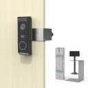 Anti-Theft Mount for eufy Security Video Doorbell E340, Doorbell Camera Holder for eufy doorbell e340, Doorbell Mounting Bracket Corner Mount Wedge Stand Kit Accessory for Eufy Video Doorbell E340