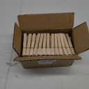 Clothes Pins Wood for Hanging Clothes,3.5 Inch100pcs Heavy Duty Wooden Clothespins, Clothes Pins for Craft, Wooden Clips for Pictures. | Rust Resistant