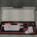 AULA F108 PRO - Wireless Mechanical Keyboard with Screen&Knob,Hot Swappable Gaming Keyboard with 8000mAh Battery,Pre-lubed Switches,RGB Backlit,PBT Keycaps Creamy Sounding Computer Keyboards,104 Keys
