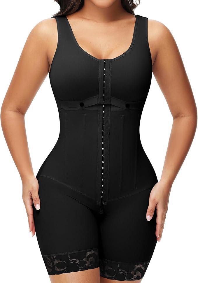 SHAPSHE Fajas Colombianas Moldeadoras Full Body Shaper Postparto Post Surgery Stage 2/3 Tummy Control Compression Garment XXL