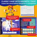 QUOKKA Magnet Game for Kids 3-5 - Hangman Game Kids Ages 4-8 - Travel I Road Trip I Plane I Car Ride - Magnetic Toddler Travel Toys