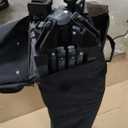 GarveeLife Canopy Tent 13x13 ft, Pop Up Gazebo One-Push Setup with 4 SandBags for Backyard Parties and BBQs, Mosquito Netting & Height Adjustable - Khaki & Coffee