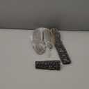 Skyflame Gas Fireplace Logs - 4 Small Pcs Ceramic Wood Logs and Accessories for All Types of Indoor Gas Inserts, Ventless, Propane, Gel, Ethanol, Electric or Outdoor Fireplaces & Fire Pits