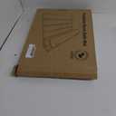 SYIPO Stone Bath Mat - Foldable Diatomite Bath Mat, 23.81 x 15.35, Non-Slip, Super Absorbent, Quick Drying Bathroom Mat | Easy to Clean Shower Floor Mat, Dark Gray