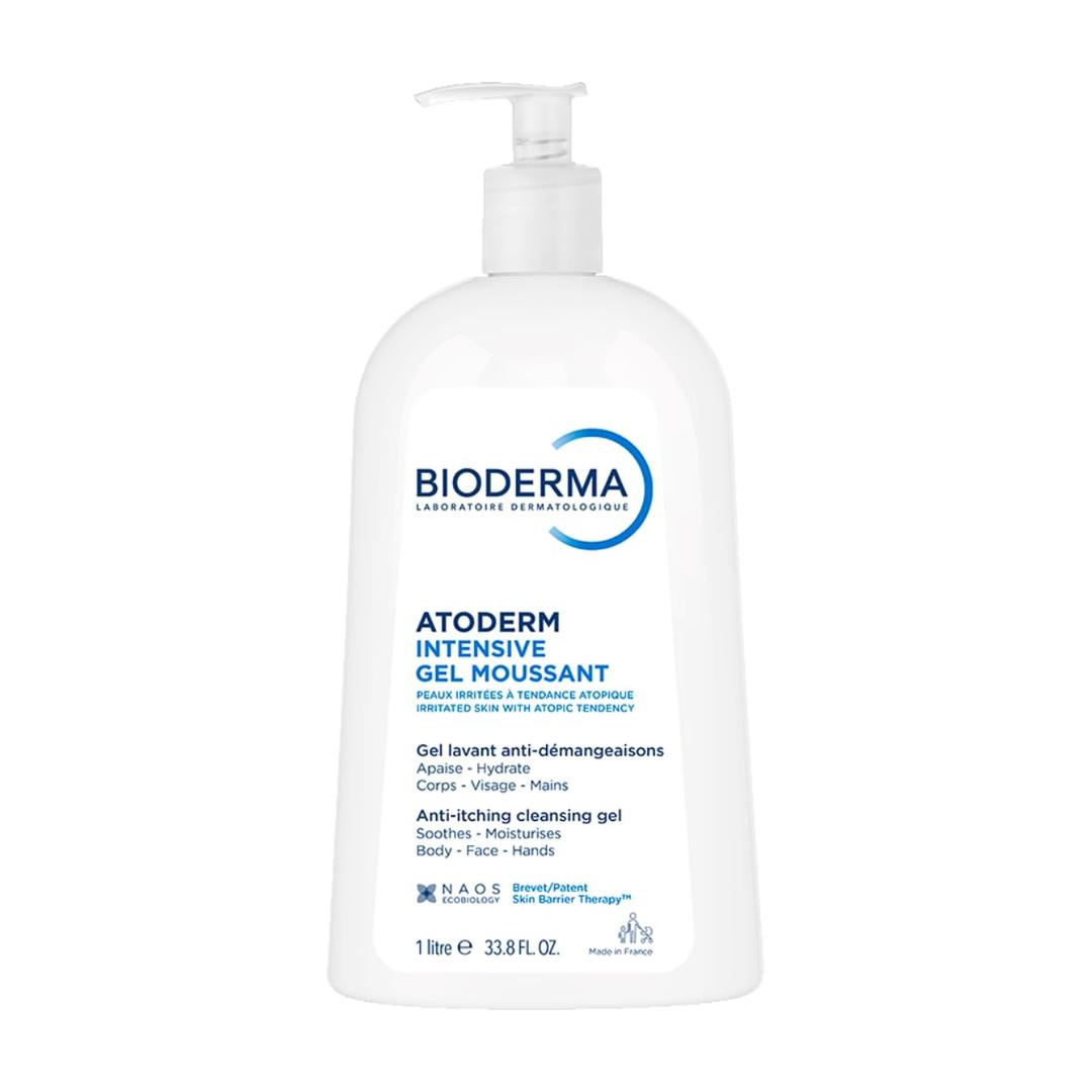 Bioderma Atoderm Intensive Ultra Rich Foaming Gel for Very Dry to Atopic Sensitive Skin (33.8 Fl Oz (Pack of 1))