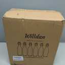 Swing Top Glass Bottles [1 Liter / 33 fl. oz.] [Pack of 6]  Flip Top Coquito Bottles for Kombucha, Fermentation, Beer, Kefir, Wine  Airtight Stopper Lids with Extra Gaskets, Funnel, Labels & More