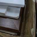 CuisinSmart Rustic Lift Top Coffee Table with Storage - Stylish Wooden Center Table with Sliding Barn Doors, Hidden Storage Compartment for Living Room and Home Office Use