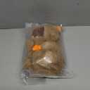 Capybara Plush with Birthday Hat, Kawaii Capybara Doll Stuffed Birthday Gifts Party Decoration, Cute Plush Toy for Girls Cartoon Fans