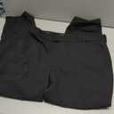 Van Heusen Men's Flex Flat Front Straight Fit Pant (Black) 34