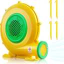 Bounce House Blower, 1100 Watt 1.5HP Air Blower - Perfect for Large Inflatable Objects