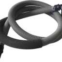 DC97-02250G Washer Drain Hose Assy (0.9" internal diameter) Replacement for Samsung Washing Machine Drain Hose, 6.5 Ft Reinforced Washer Drain Hoses with Clamp -Grey