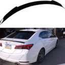 Rear Trunk Spoiler Compatible with 2015-2020 Acura TLX, Duckbill Spoiler Fits for 2015 2016 2017 2018 2020 Sedan 4 Door, High Kick Spoiler Wing Lip (Glossy Black)