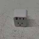 Type E F Plug Adapter, HANYCONY Germany France Travel Plug Adapter with 2 Outlets 3 USB Ports(2 USB C)Schuko Plug Power Adaptor for US to Europe EU Spain Iceland Korea Greece German French